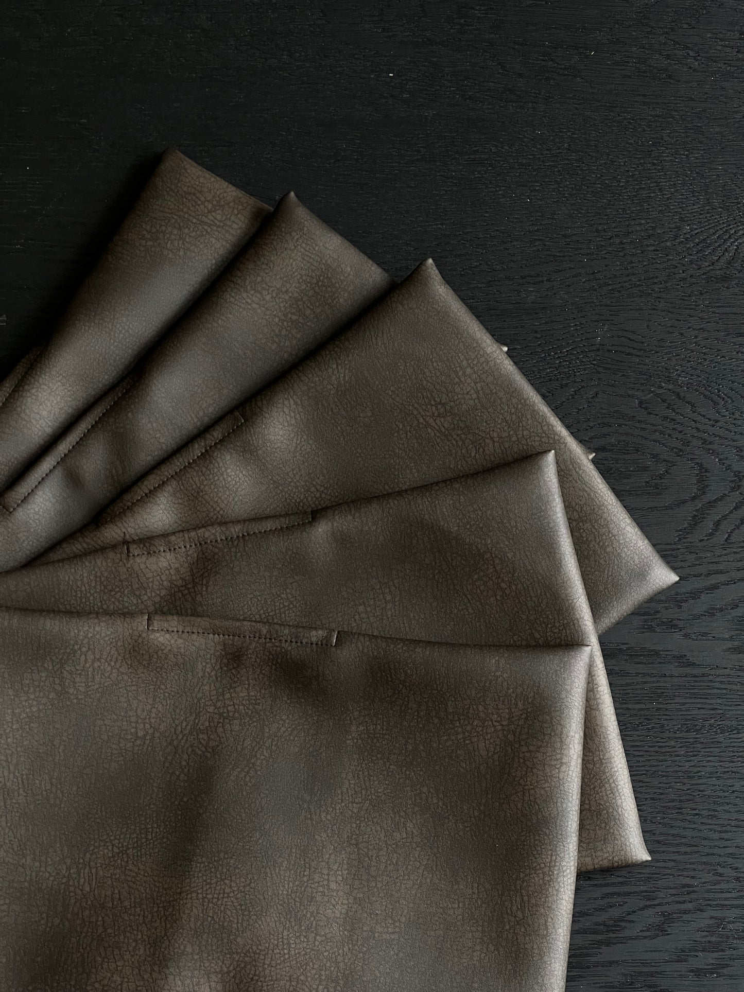 REDEEMED CHOCOLATE VEGAN LEATHER BIBLE COVER