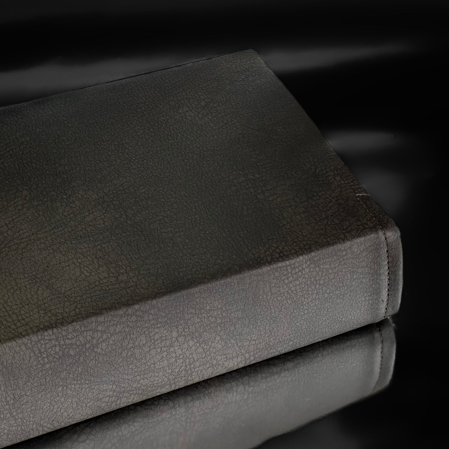REDEEMED CHOCOLATE VEGAN LEATHER BIBLE COVER