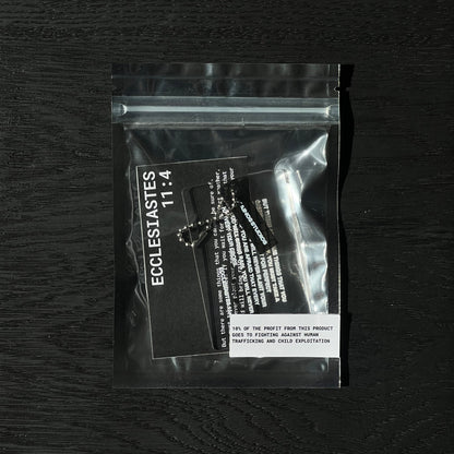 ECCLESIASTES 11:4 KEYCHAIN