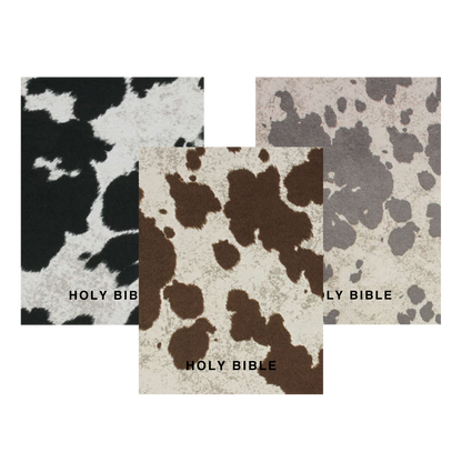 Cow Print Bible Sticker Set