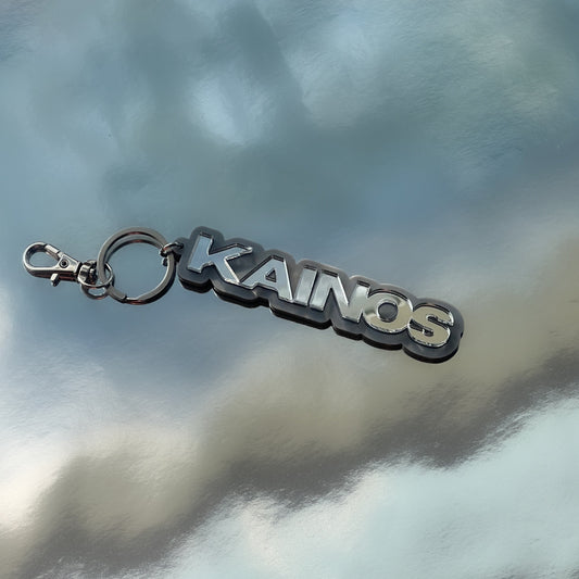 KAINOS MIRRORED LOGO KEYCHAIN