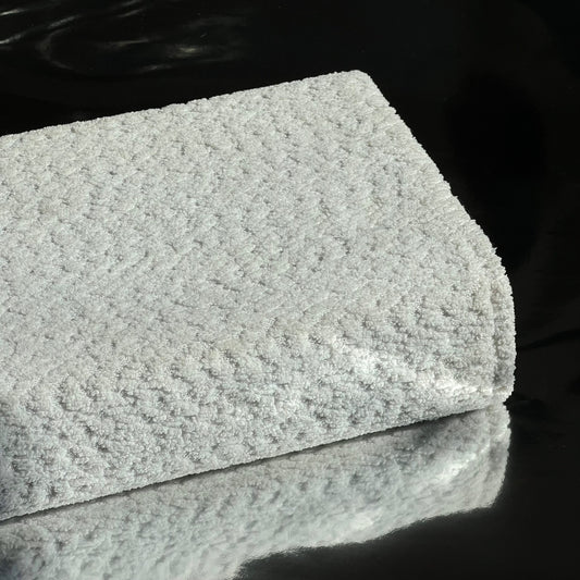 REDEEMED BARE WHITE BOUCLÉ BIBLE COVER