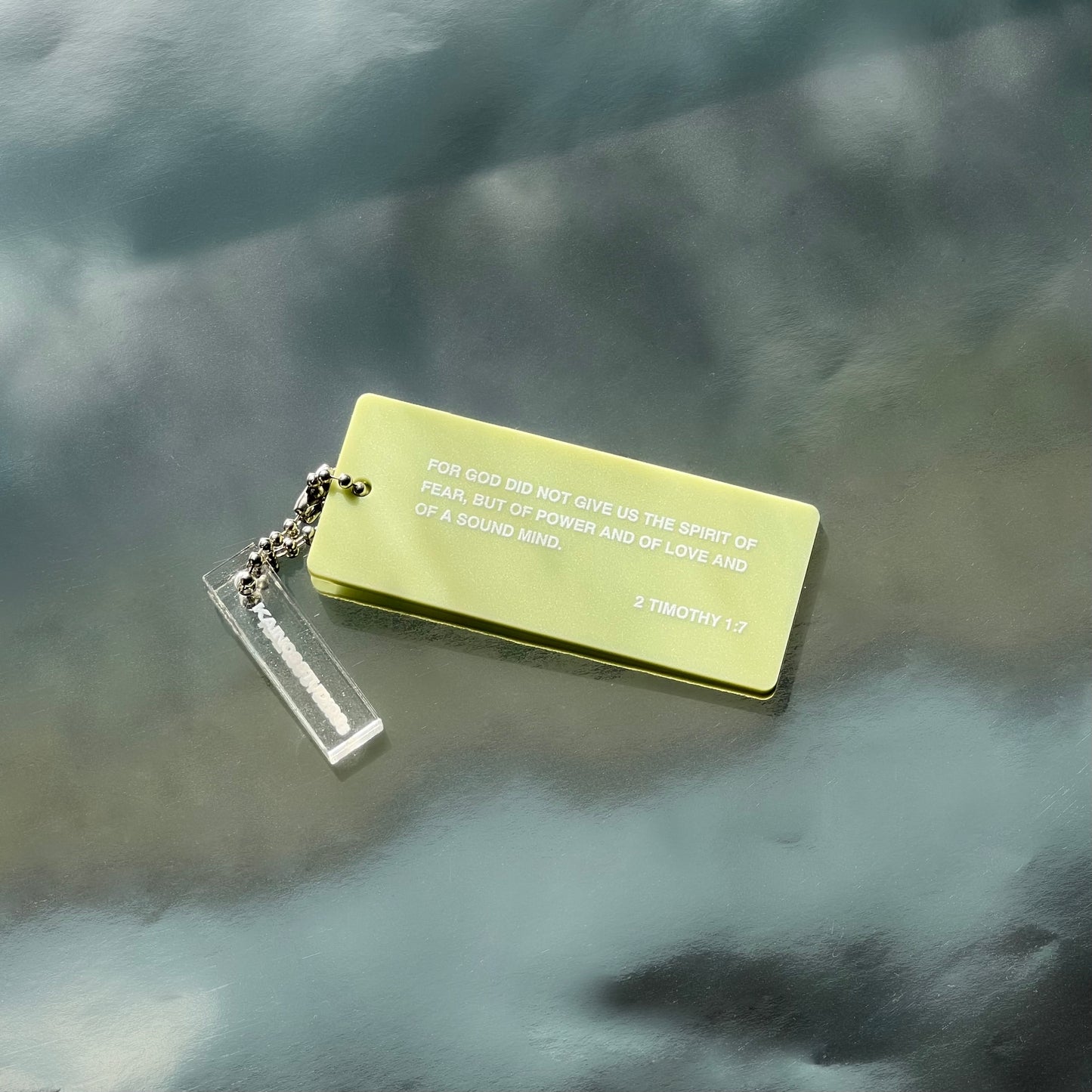 2 Timothy 1:7 Keychain
