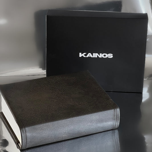 CHOCOLATE VEGAN LEATHER BIBLE COVER