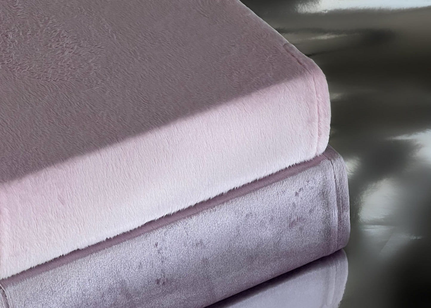 BARE LILAC VELOUR BIBLE COVER