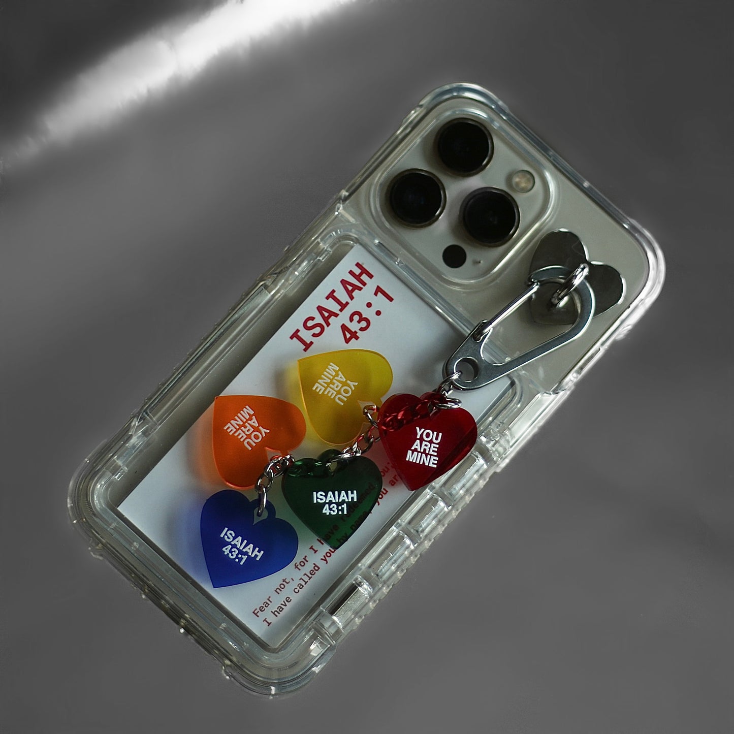 Primary Candy Conversation Keychain