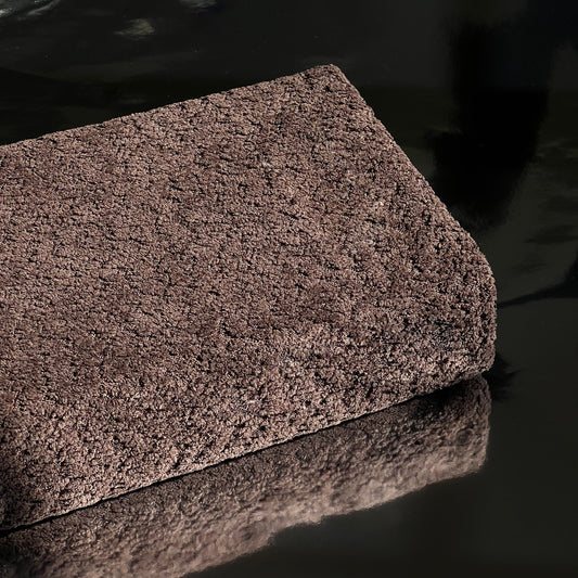 BARE BROWN BOUCLÉ BIBLE COVER