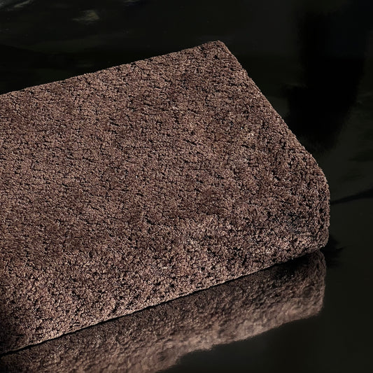 BARE BROWN BOUCLÉ BIBLE COVER