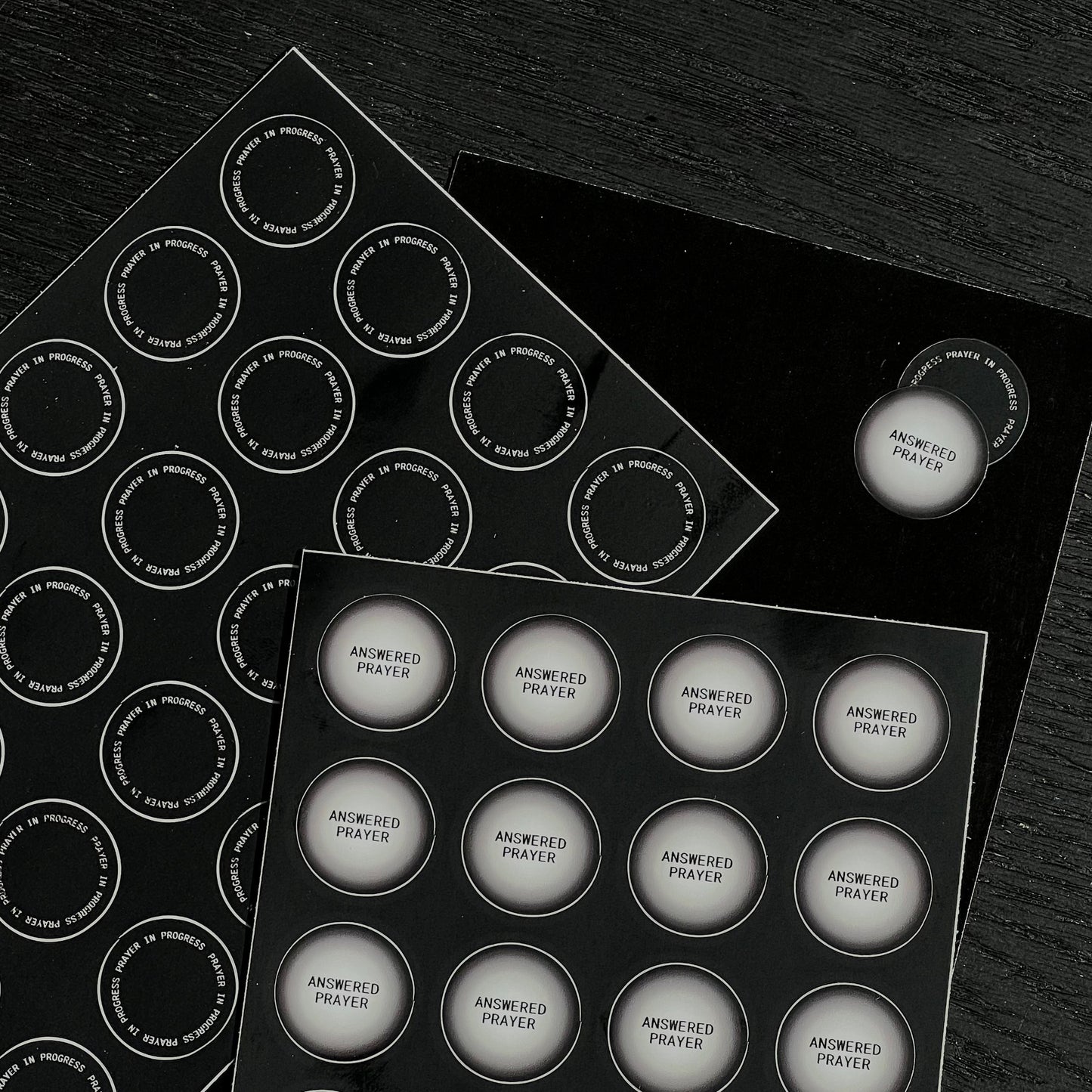 Prayer Sticker Set - Sample