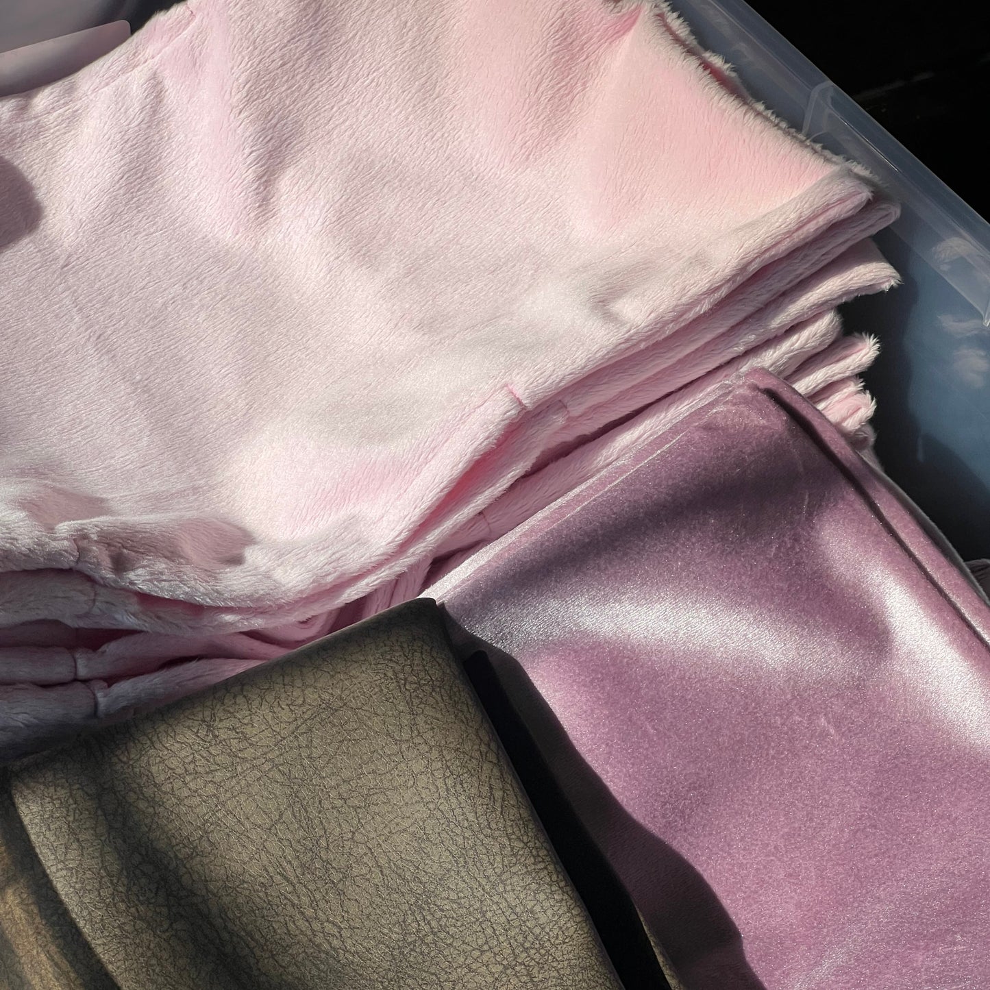 BARE LILAC VELOUR BIBLE COVER