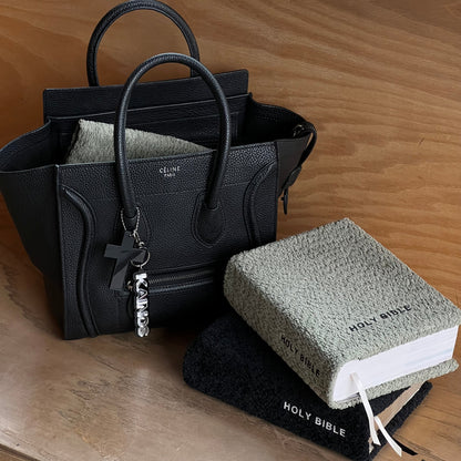 GRAY KAINOS MIRRORED LOGO KEYCHAIN