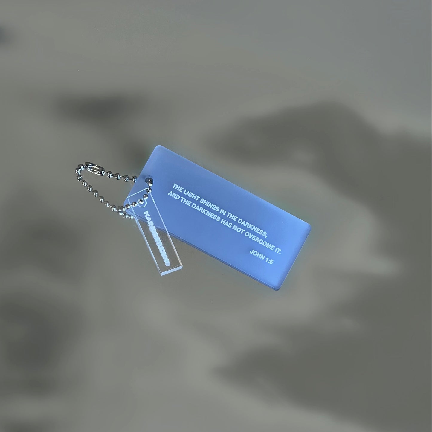 JOHN 1:5 KEYCHAIN